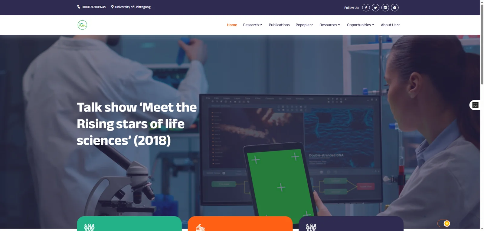 FGPL-GEB | Functional Genomics and Proteomics Lab Website