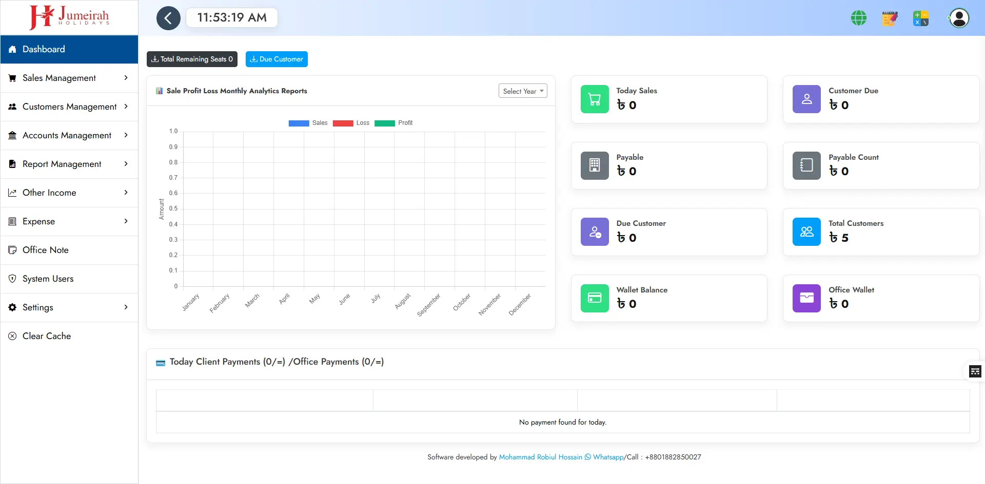 Travel Agency Management System – Updated Version (Booking, Customer Management, and Reporting Features Included)
